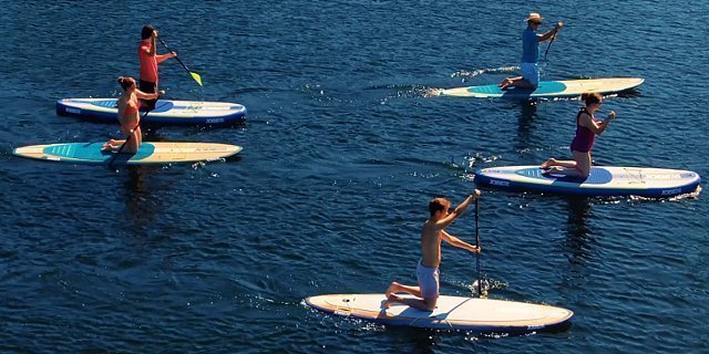 SUP Einsteigerkurs Schlachtensee-Stand-Up-Paddling-Stehpaddler-02