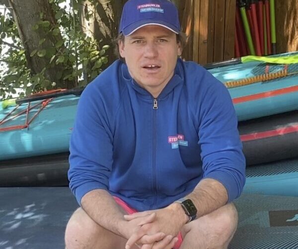 Stehpaddler SUP Verleih Berlin Schlachtensee Betreiber Philipp